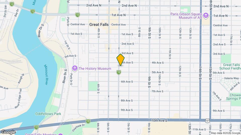 413 6th St S Map and Location Details