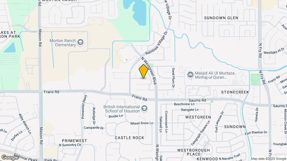 20415 Blue Beech Dr Map and Location Details