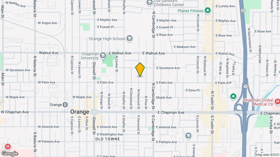 327 N Harwood St Map and Location Details