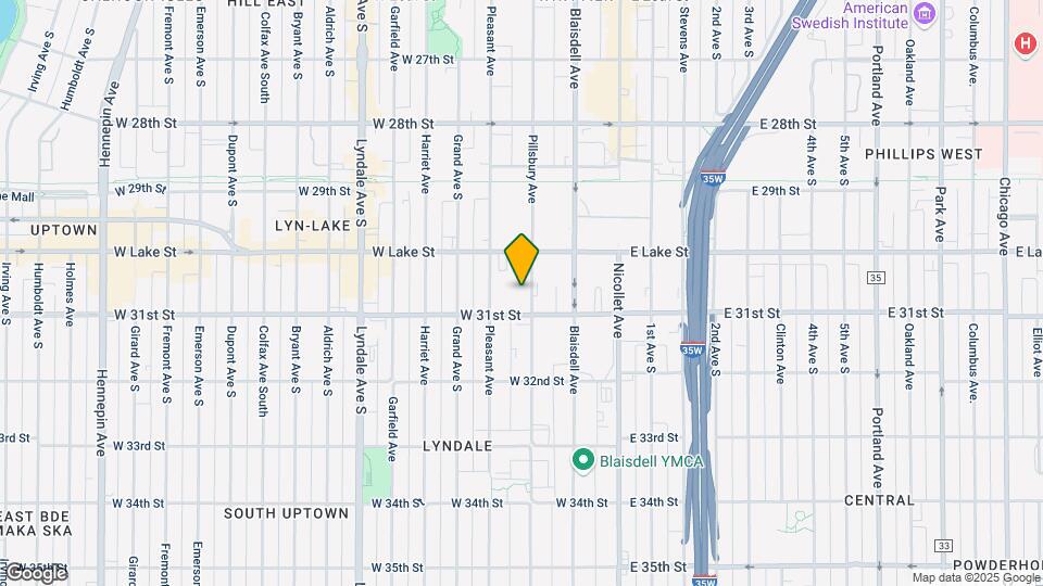 3032 Pillsbury Ave S Mapa y Detalles de la Ubicación
