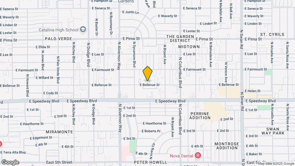 4067-4077 E Bellevue St Map and Location Details