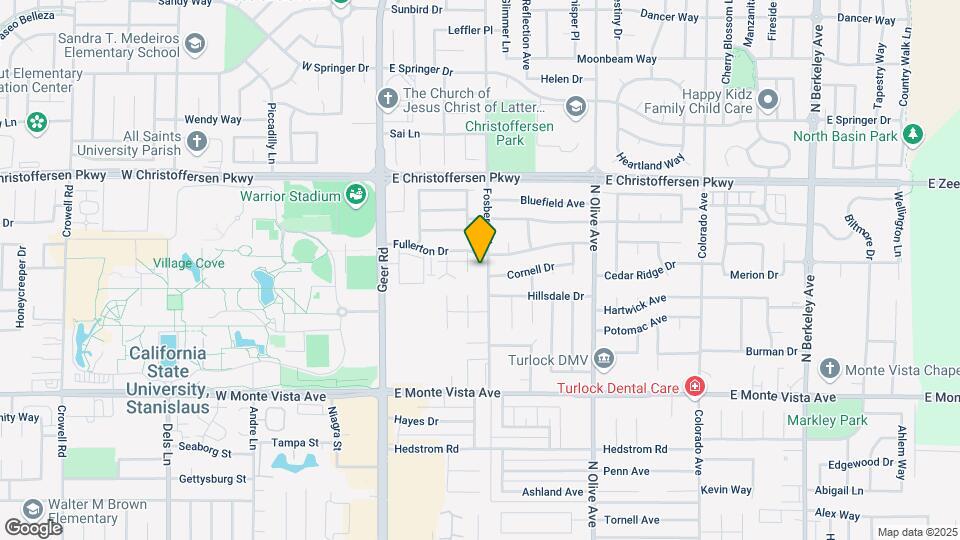 3645 Fosberg Rd Map and Location Details