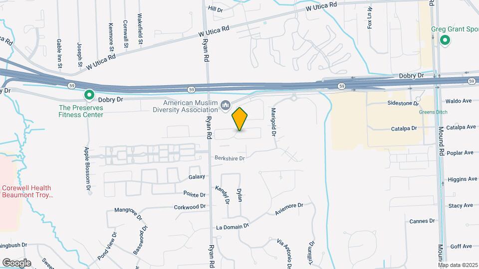 4198 Gardenia Dr Map and Location Details