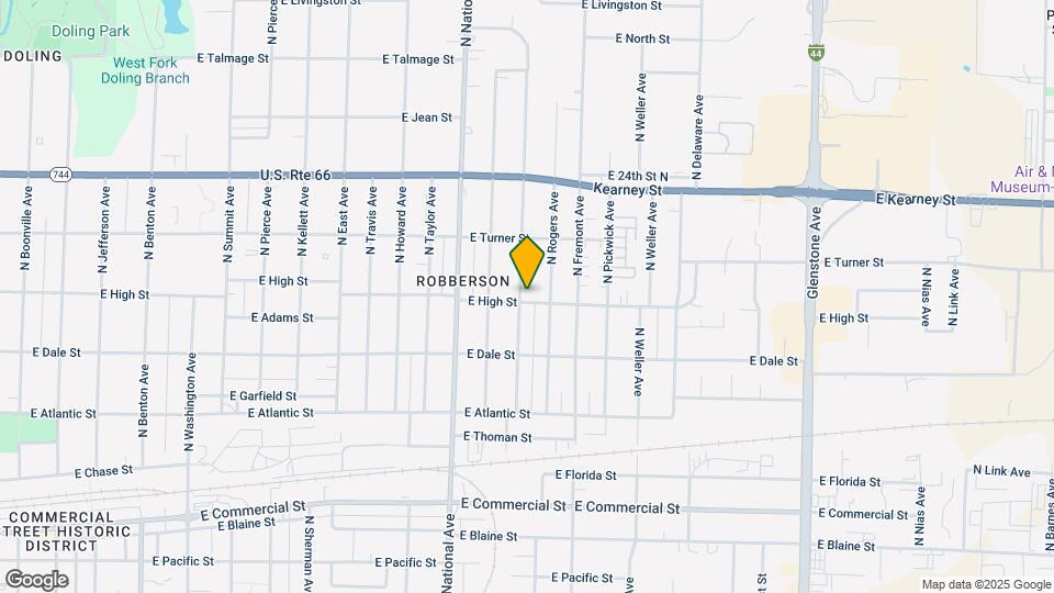 2202 N Prospect Ave Map and Location Details