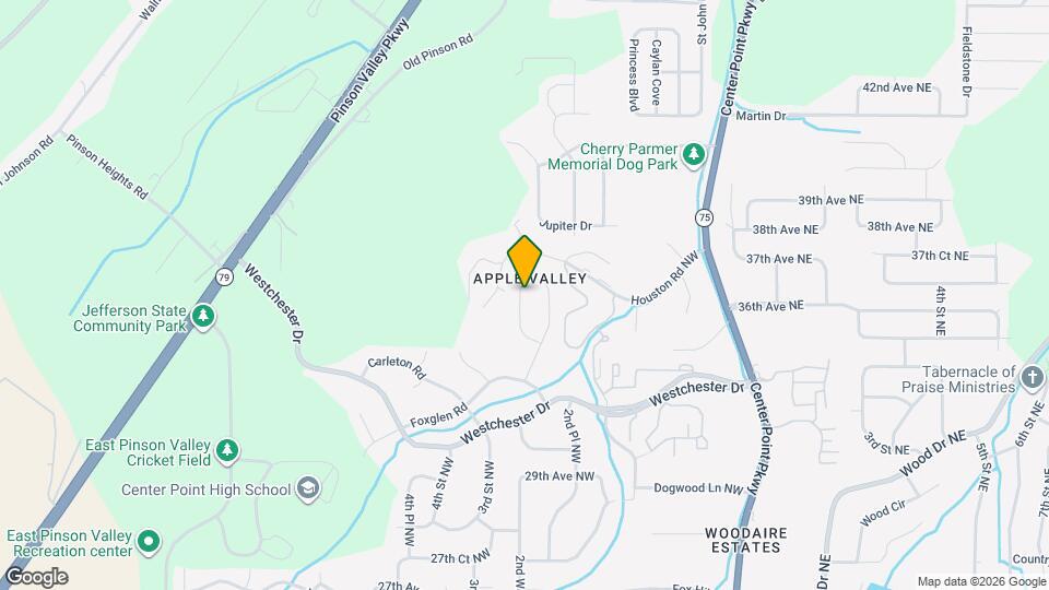 3044 Apple Valley Ln Map and Location Details