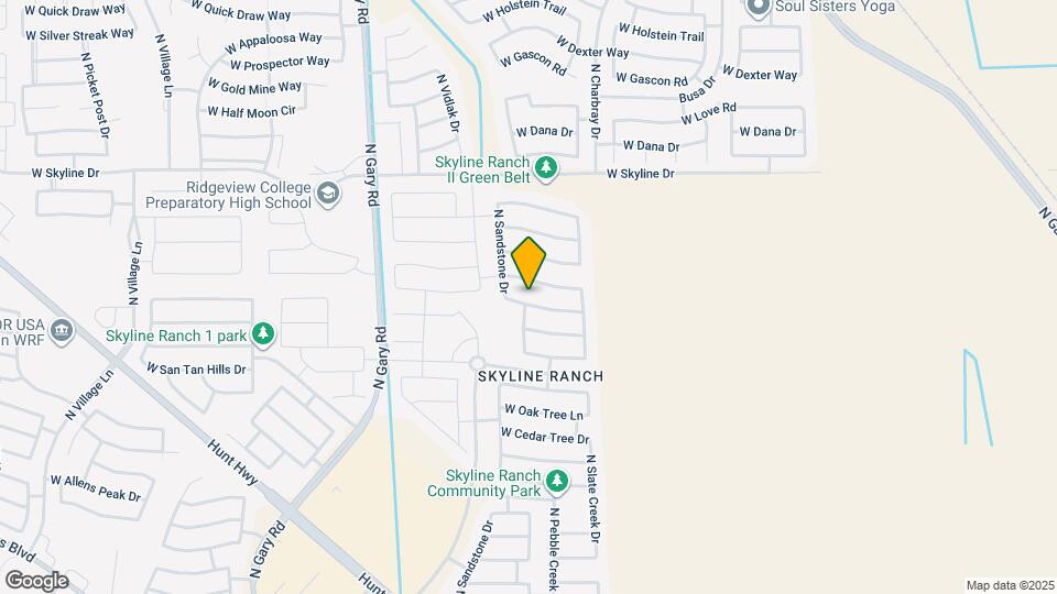 850 W Vineyard Plains Dr Map and Location Details