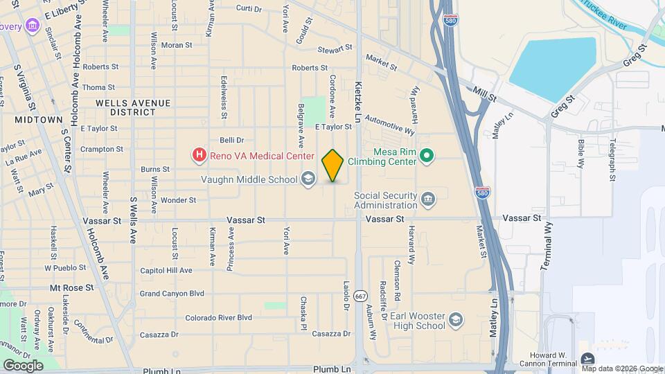 1005 Cordone Ave, Unit SI ID1585581P Map and Location Details