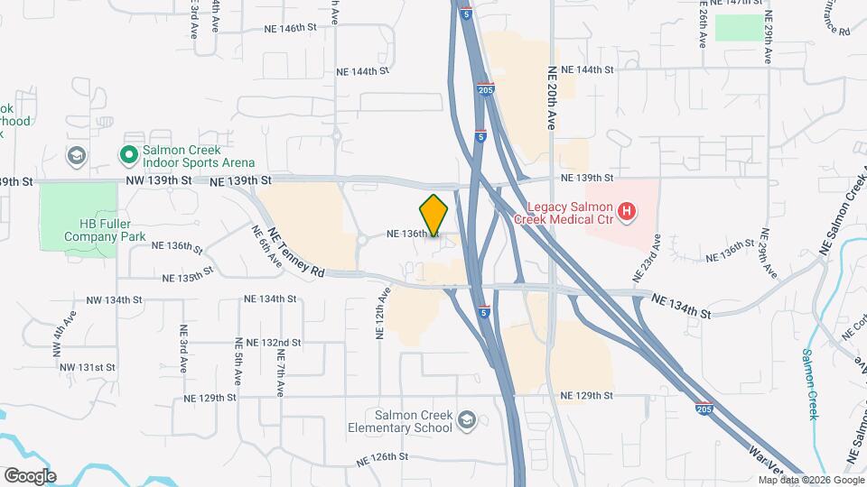 1413 NE 136th St Map and Location Details