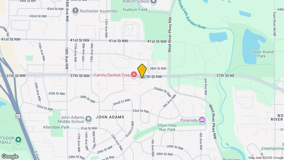 3619 10th Ln NW, Unit 4 Map and Location Details