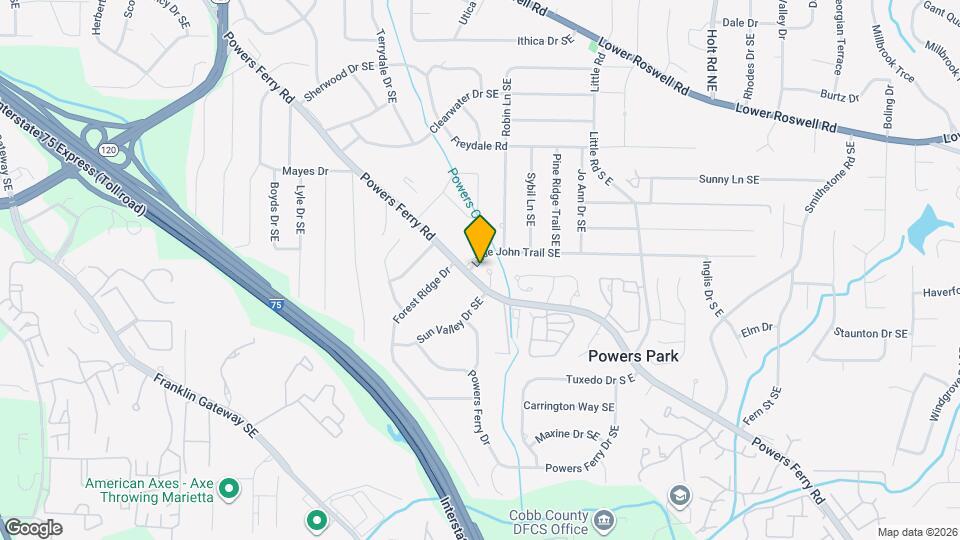 591 St James Walk SE Map and Location Details