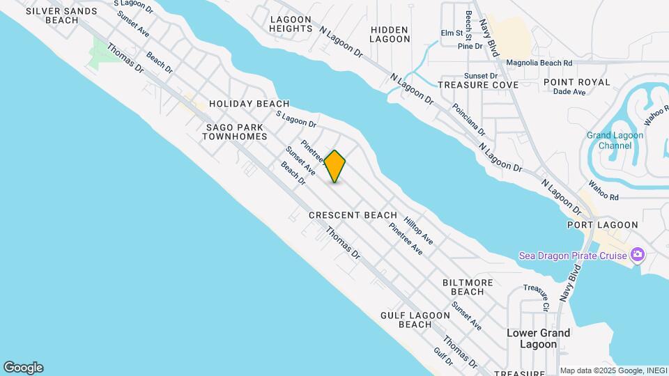 6224 Sunset Ave Map and Location Details