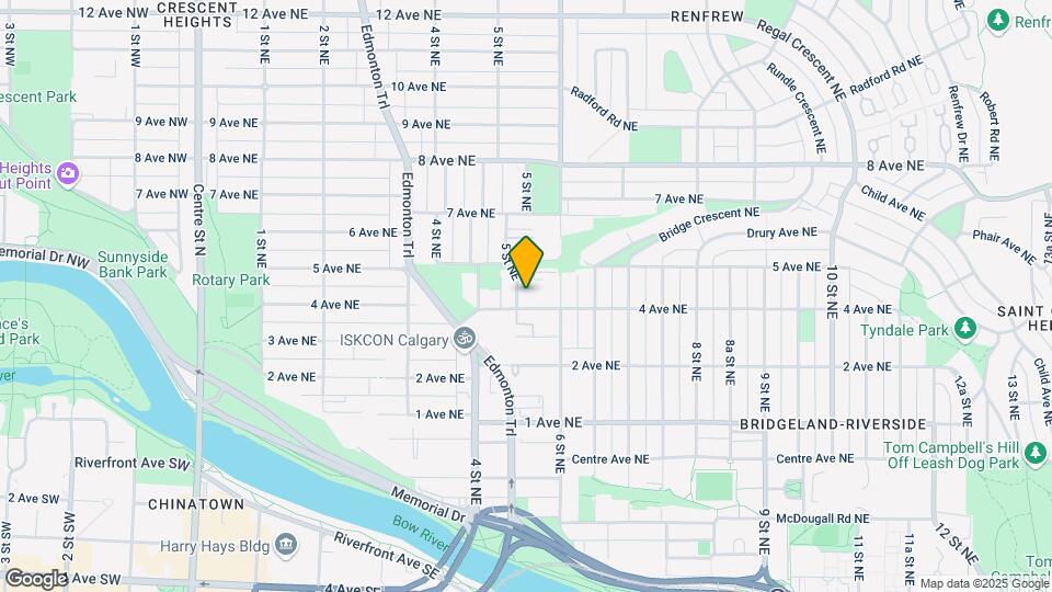 508 5 St NE Map and Location Details