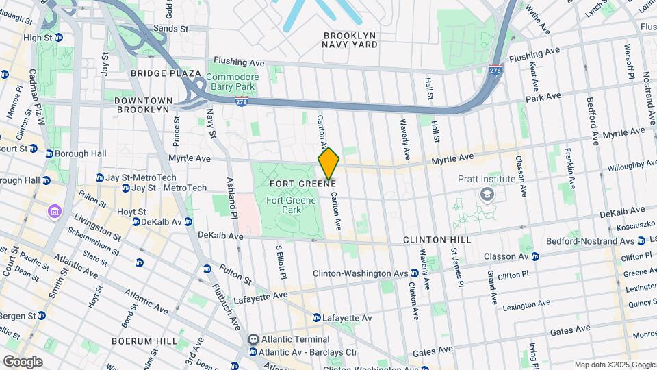 180 Carlton Avenue Mapa y Detalles de la Ubicación