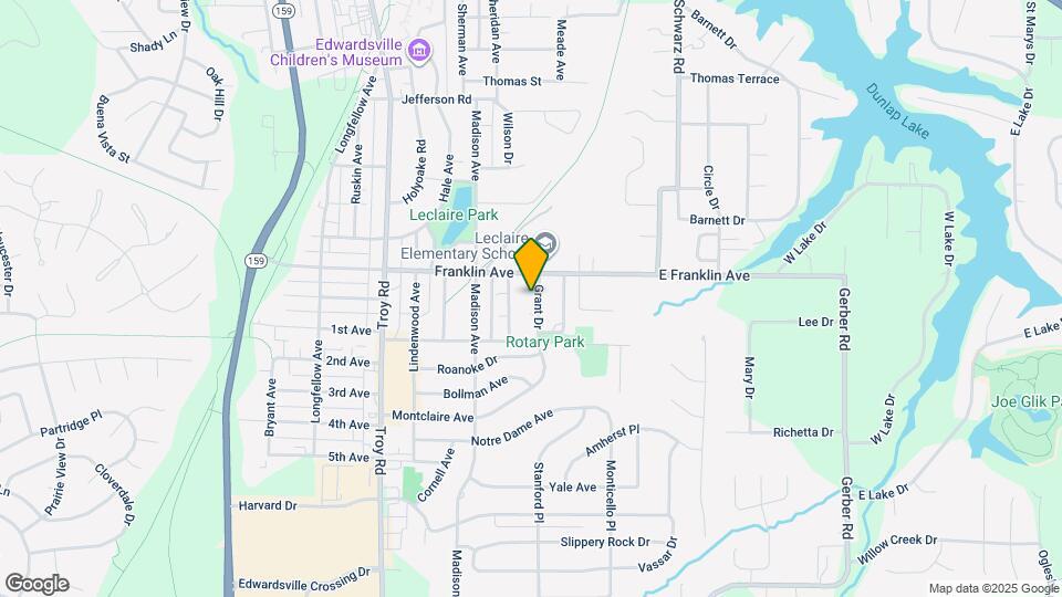 1217 Grant Dr Map and Location Details