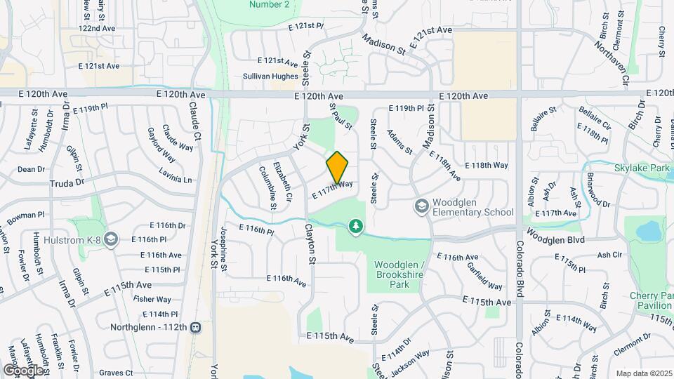 2746 E 117th Way Map and Location Details
