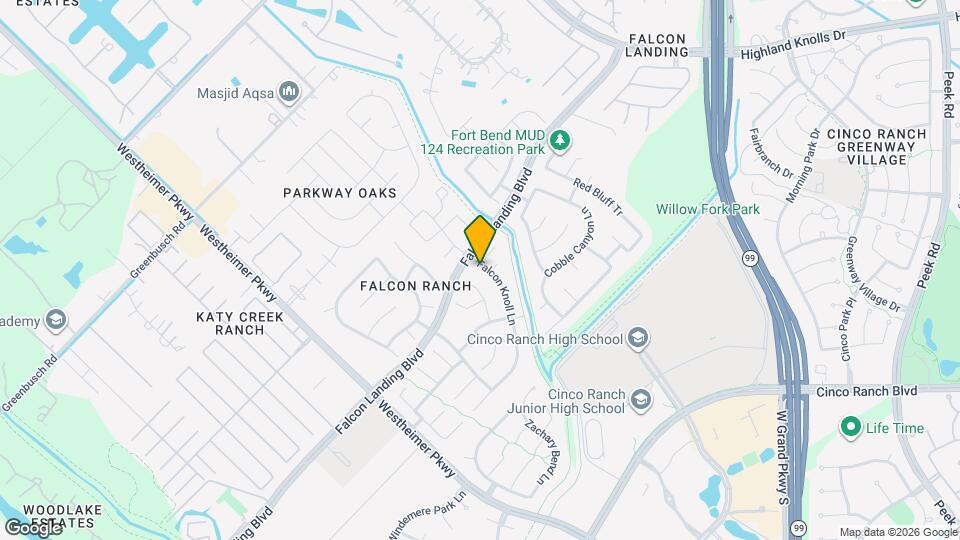 2414 Falcon Knoll Ln Map and Location Details