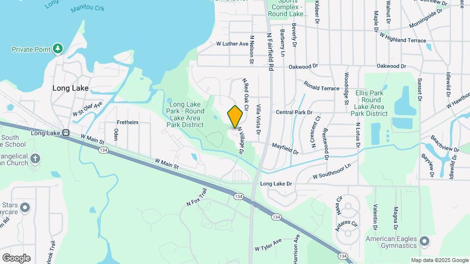 1081 N Village Dr Map and Location Details