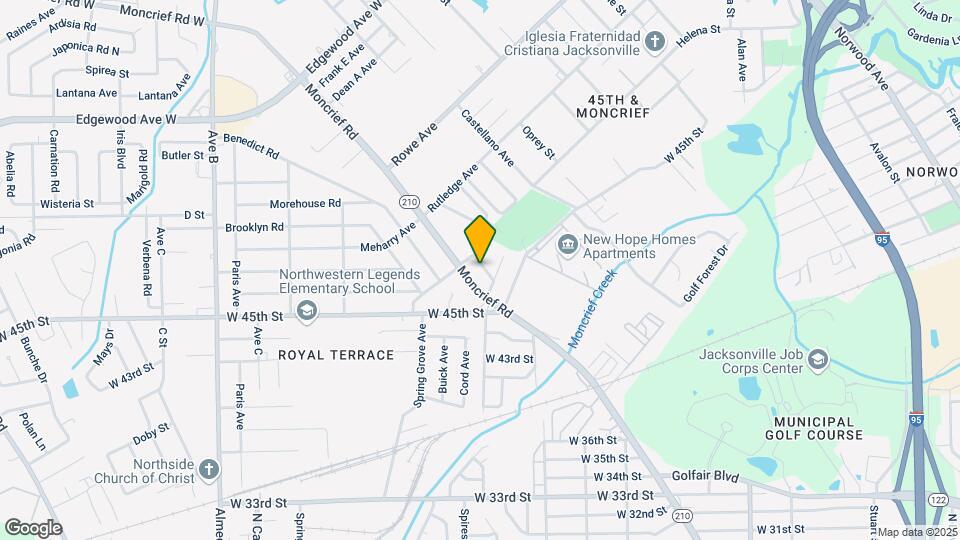 5634 Astor Pl Map and Location Details