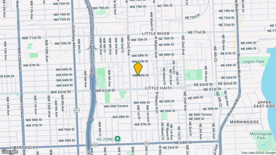 6331 NW 1st Pl Map and Location Details