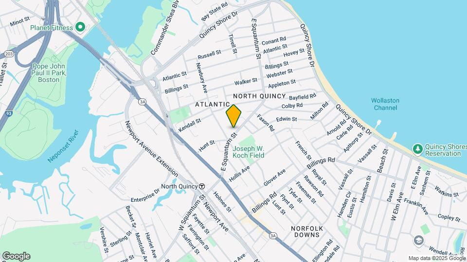 90 E Squantum St-Unit -5 Map and Location Details