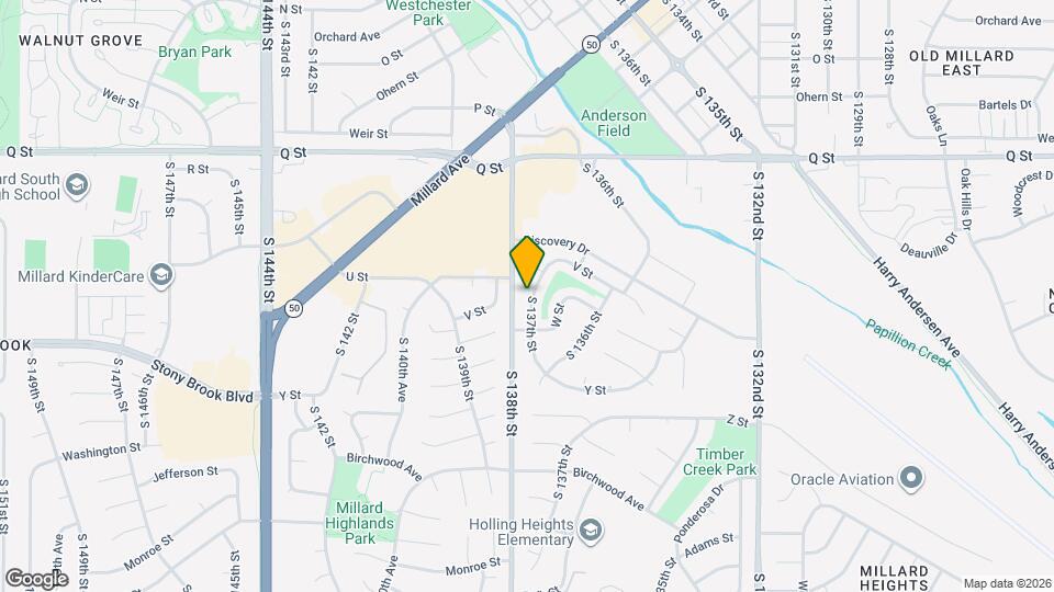 5732 S 137th St Map and Location Details