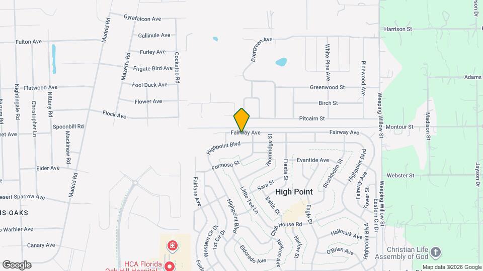 12028 Fairway Ave Mapa y Detalles de la Ubicación