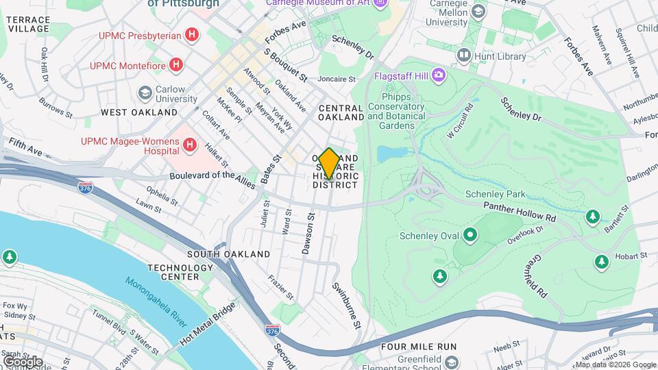 3437 Parkview Ave Map and Location Details