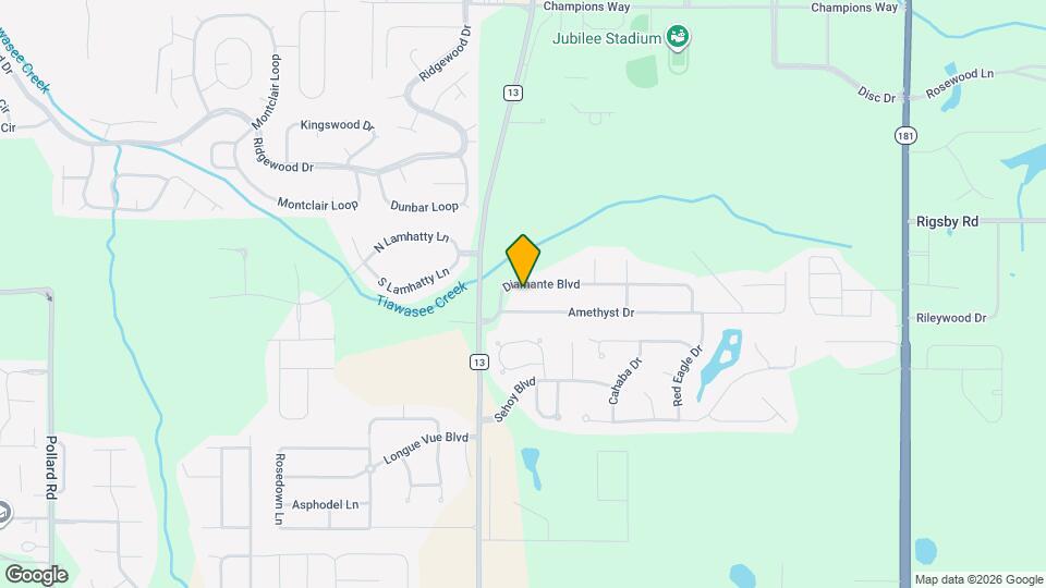 9102 Diamante Blvd Map and Location Details