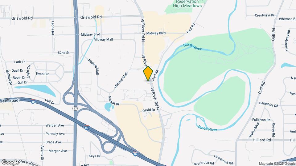 1490 W River Rd N Map and Location Details