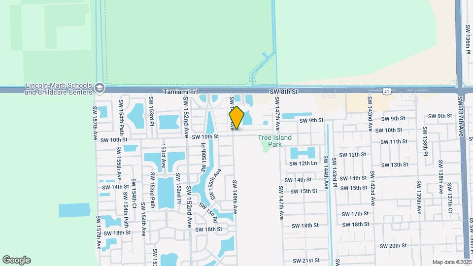 14888 SW 9th Ln Mapa y Detalles de la Ubicación
