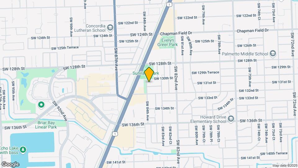 8365 SW 131st St Map and Location Details