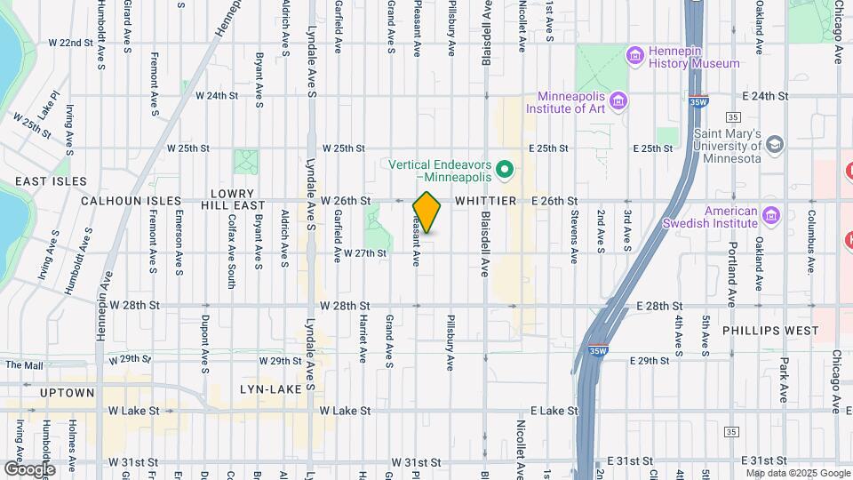 2637 Pleasant Ave Mapa y Detalles de la Ubicación