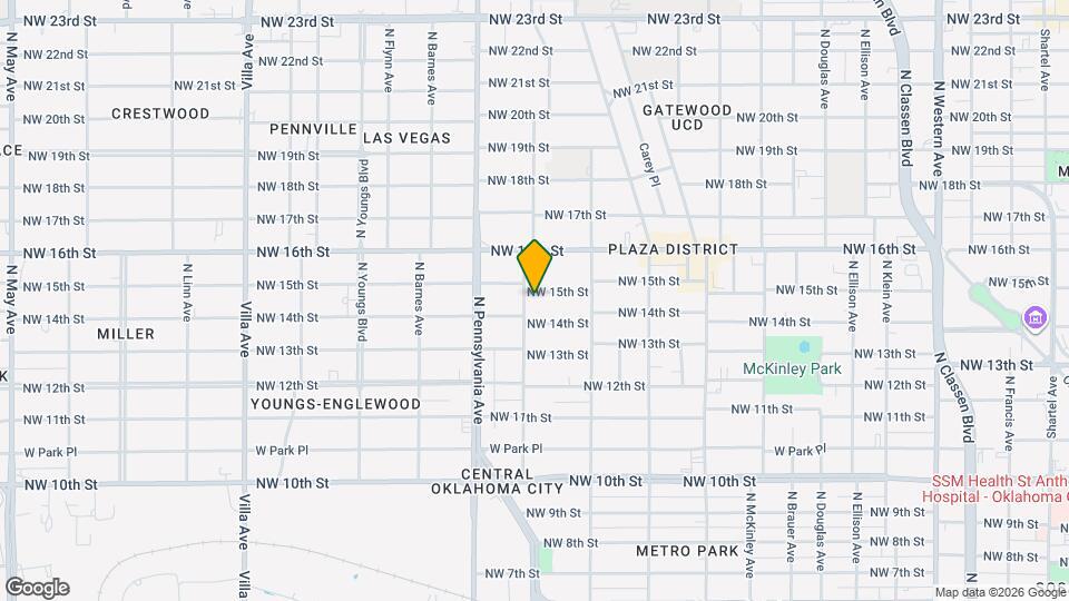 1946 1/2 NW 15th St Map and Location Details