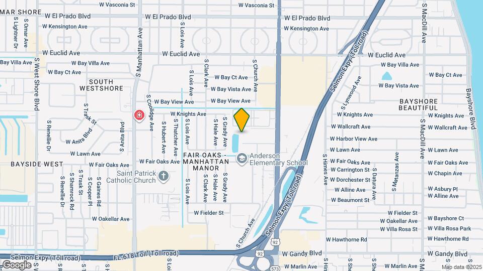 3821 N Oak Dr Map and Location Details