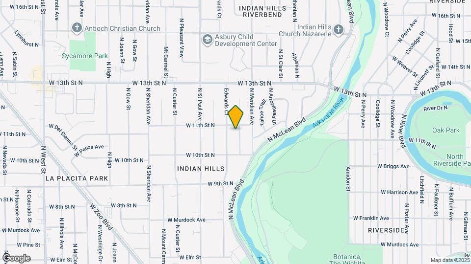 1151 Richmond S Map and Location Details