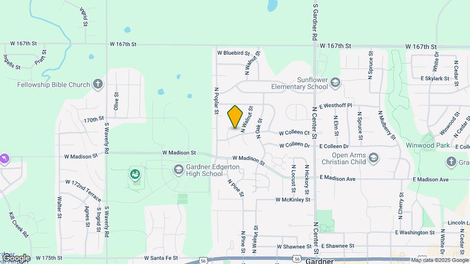 410 W Colleen Ct Map and Location Details