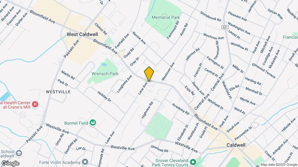 554 Bloomfield Ave Map and Location Details