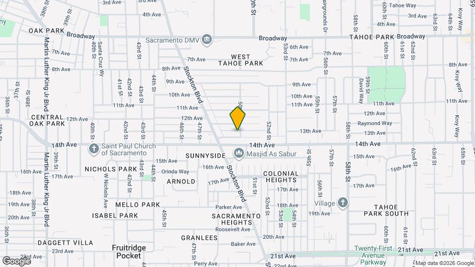 4949 13th Ave Map and Location Details