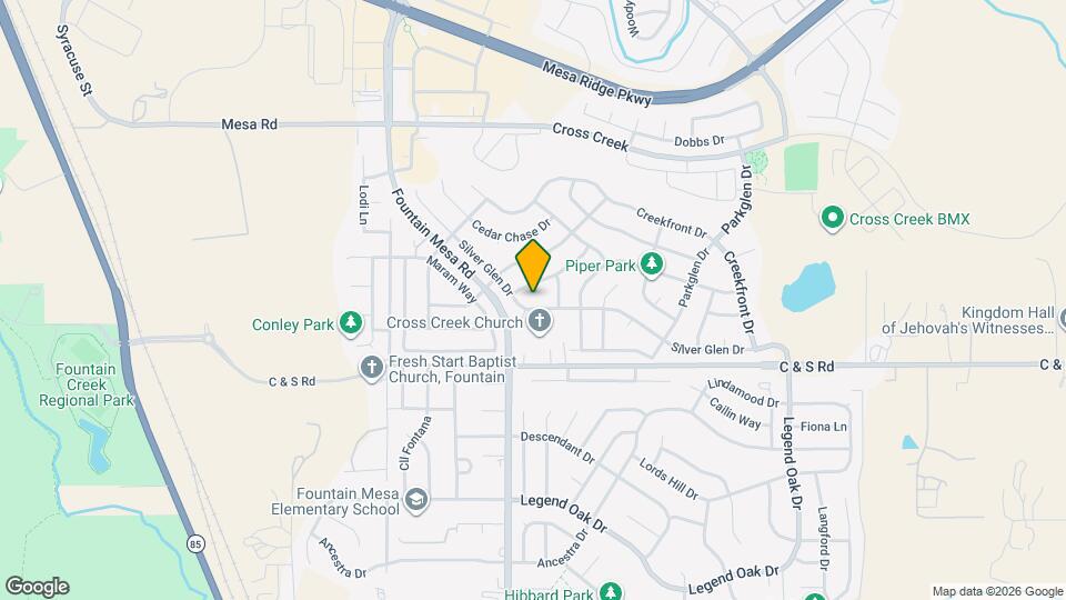 8359 Silver Glen Dr, Unit StoveWorks105 Map and Location Details