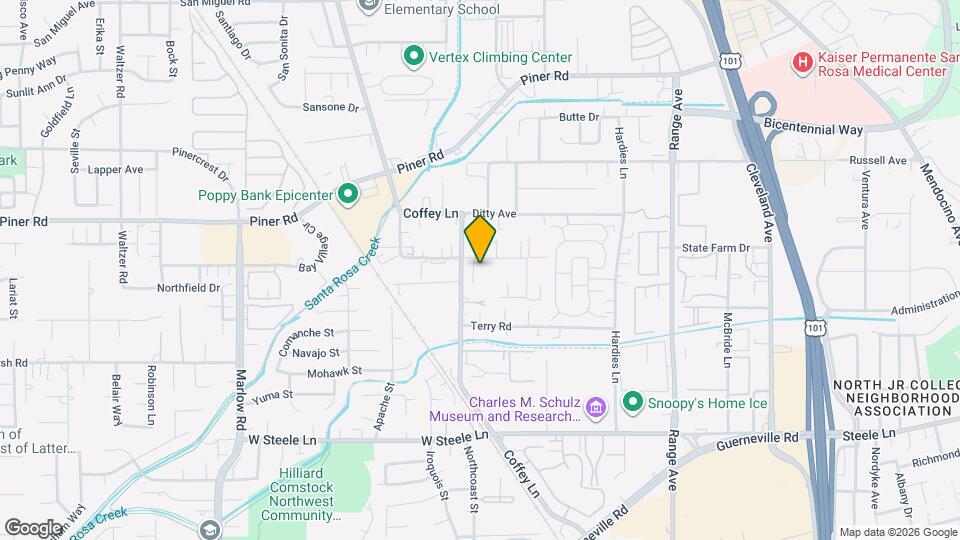 2072 Bluebell Dr Map and Location Details