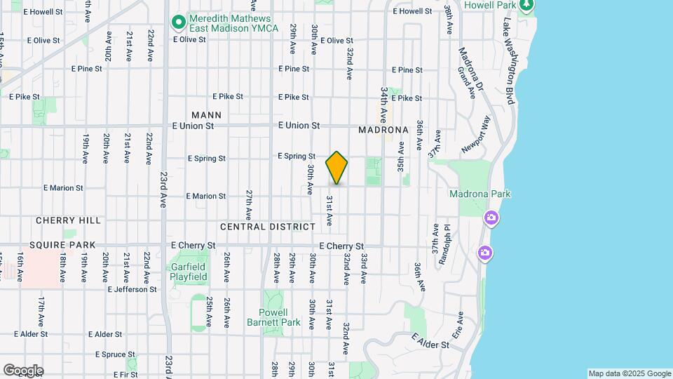 3109 E Marion St Map and Location Details