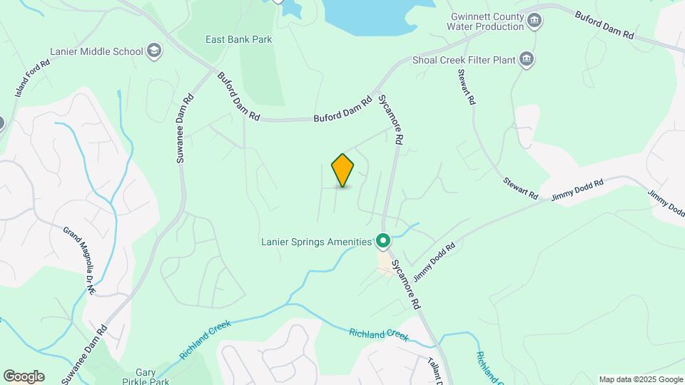 1208 Lanier Springs Dr NE Map and Location Details