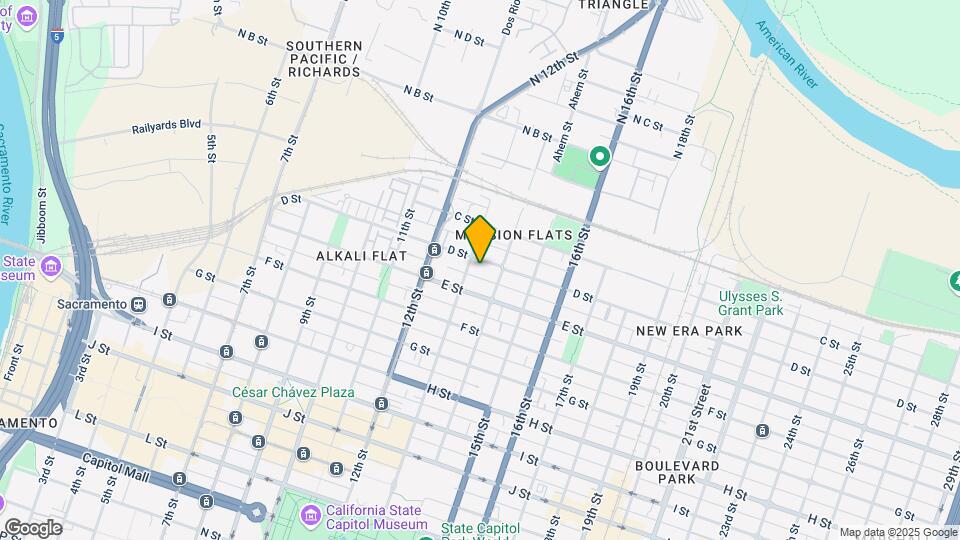 1310-1314 D St Mapa y Detalles de la Ubicación