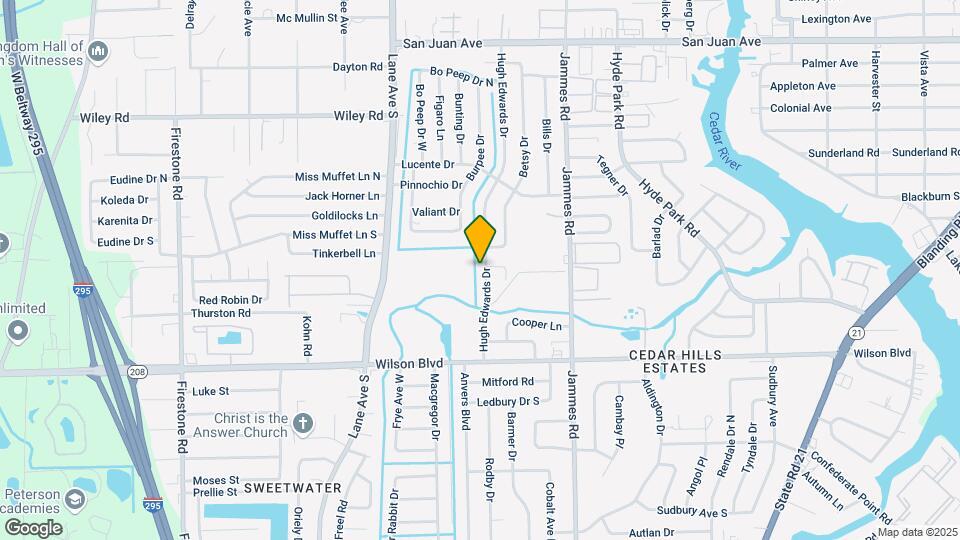 2510 Hugh Edwards Dr Map and Location Details