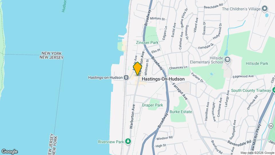 537 Warburton Ave Mapa y Detalles de la Ubicación