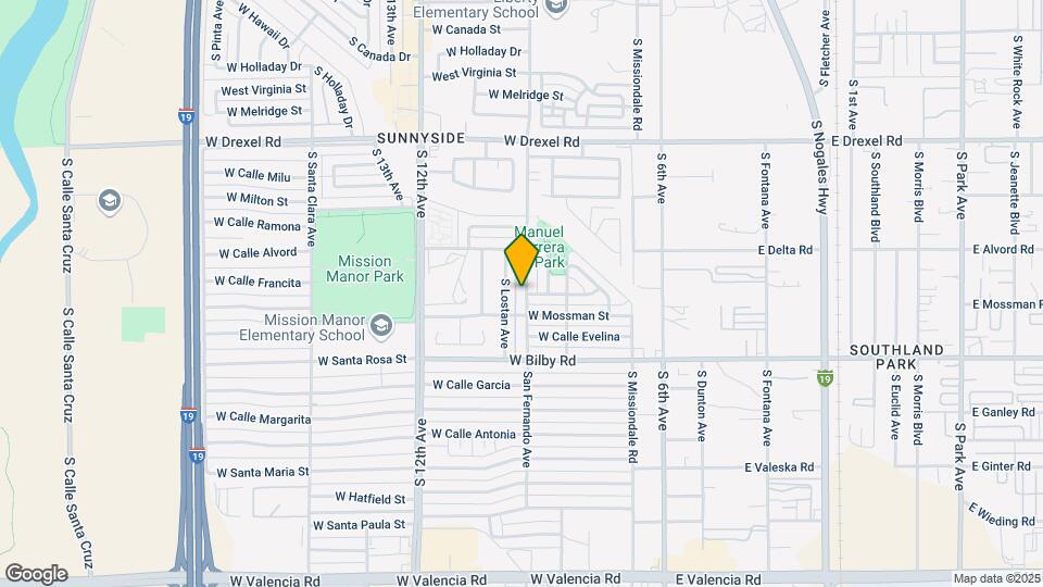 5950 S Liberty Ave Map and Location Details