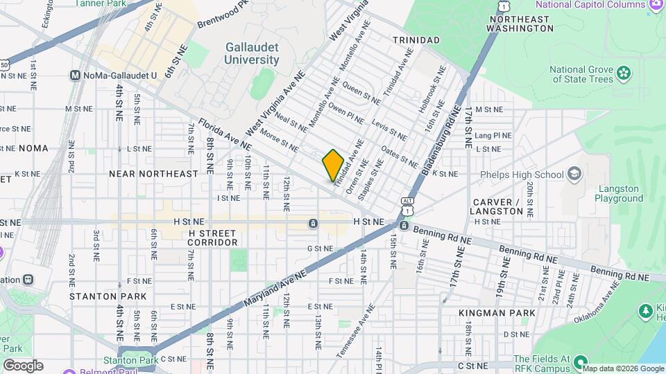 1102 Trinidad Ave NE Map and Location Details