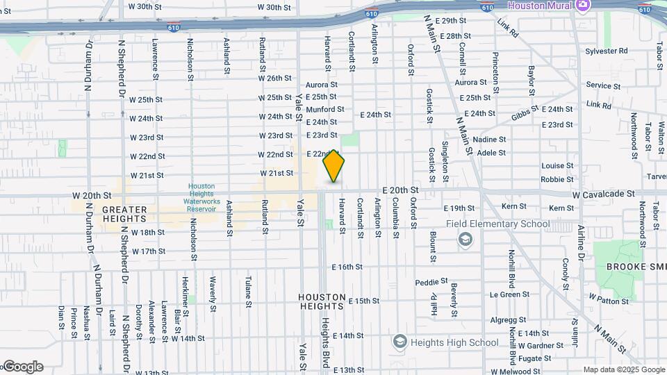 117-E E 20th St Mapa y Detalles de la Ubicación