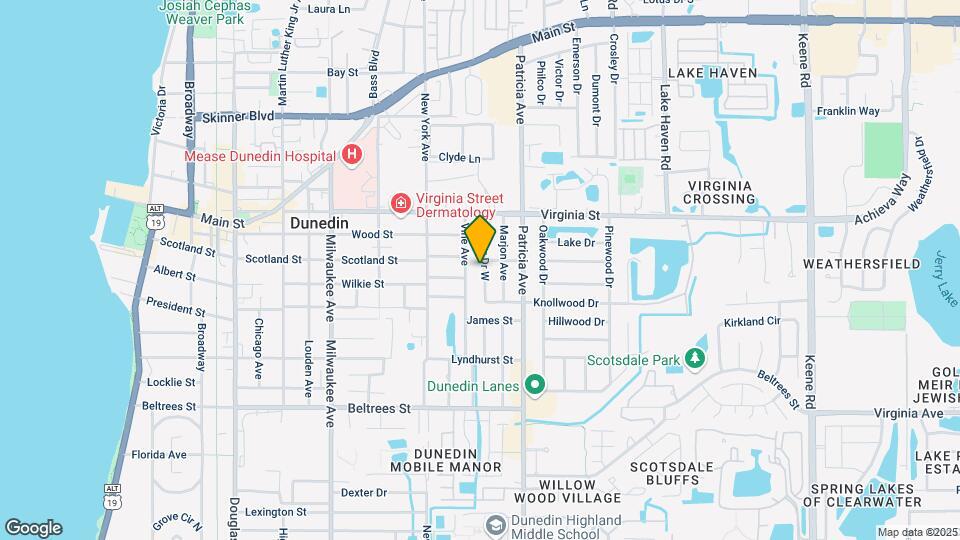 686 Manor Dr W Map and Location Details