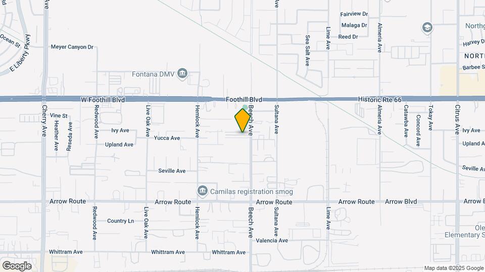 8244 Beech Ave Map and Location Details